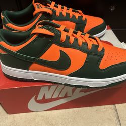 Nike Dunk Lo Miami hurricanes 