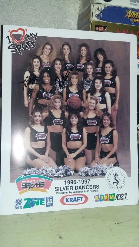 Spurs silver dancers 1996-1997