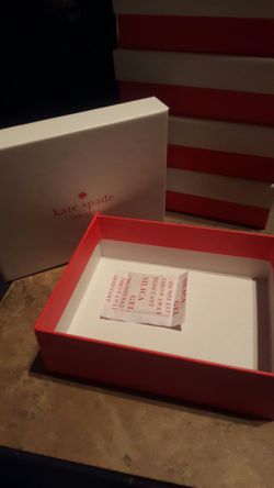 Kate Spade jewelry boxes