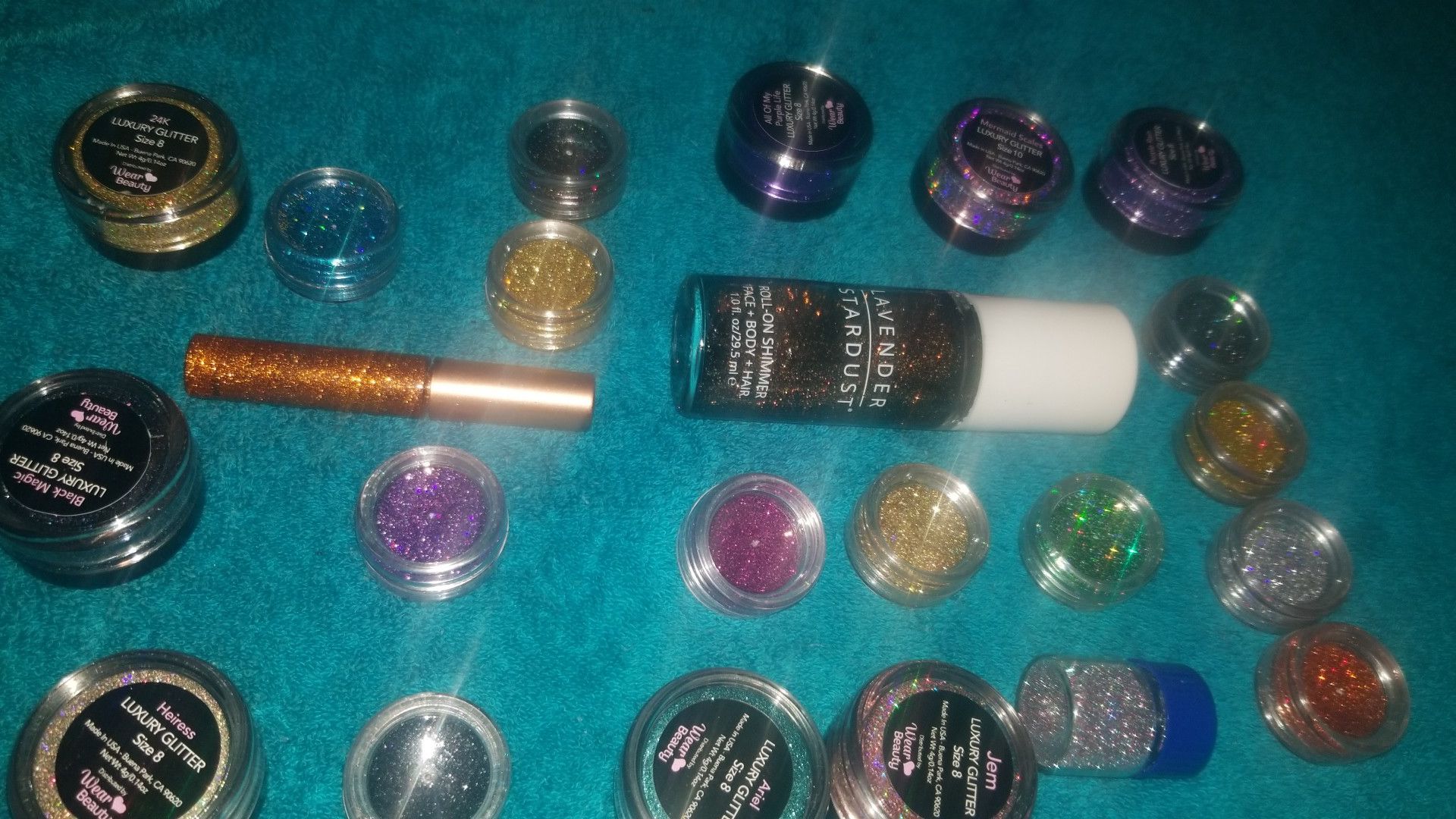 Face and body glitter all for $8