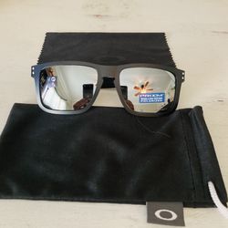 New Polarized Metal Oakley Holbrook