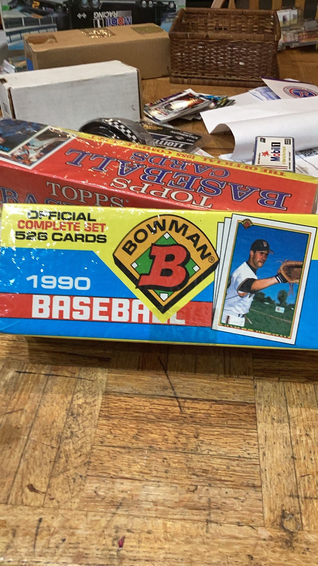 New Sealed Bowman 1990 Baseball Card Set Sealed