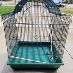 Bird Cage With Birds