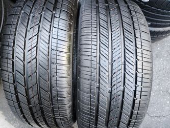 2 tires 225/45r18 Bridgestone turanza LS100 MOE dot 2025