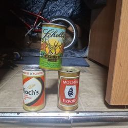 BEER CANS Exports BEER Molson Export Koch S Golden  Anniversary Beer