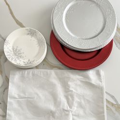 Christmas Plate Set