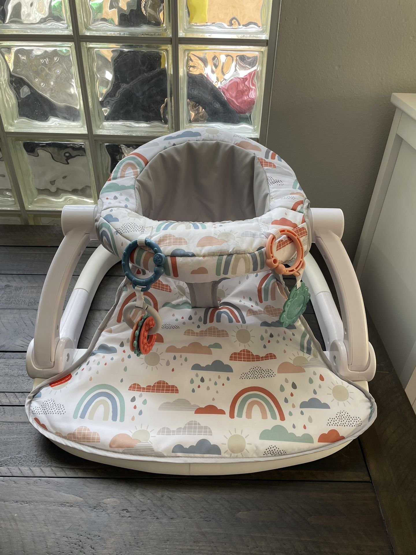 Fisher-Price Portable Baby Chair Sit-Me-Up Floor Seat
