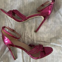 New! Bright Pink Heels 