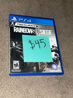 PlayStation 4 & 5 video game ps4 ps5 Tom Clancy’s Rainbow Six Siege