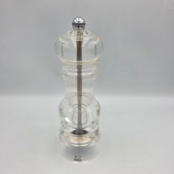 Peugeot Freres Lion Acrylic Pepper Mill Grinder 7" Made in France