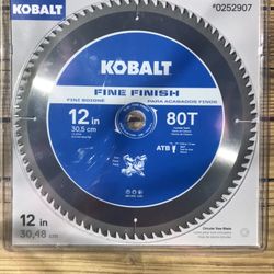 Kobalt 12” 80 Tooth Miter Saw Blade
