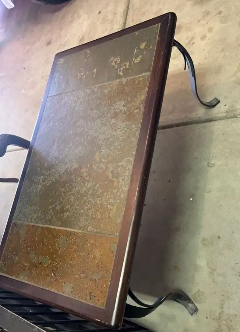 Small Slate coffee Table