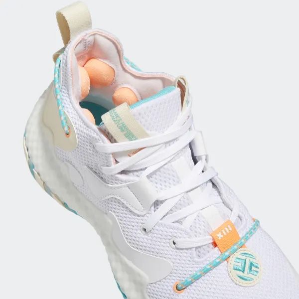 Adidas Harden Vol. 6 James “The Bahamas” White Aqua Men’s Size 10.5 Shoes GW9031