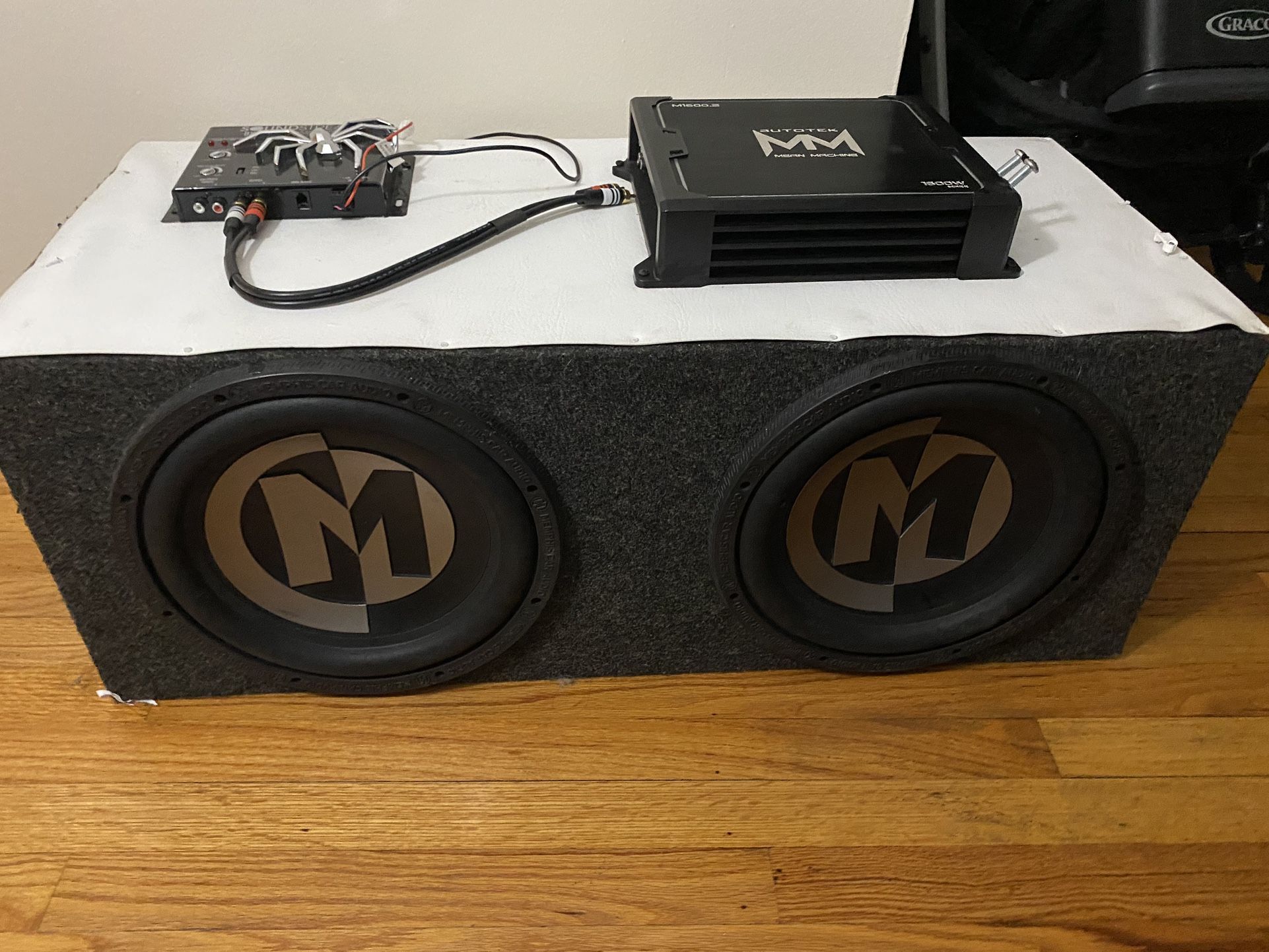 Memphis 12in Subs With Amp And Sound Stream 