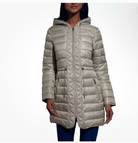 Kenneth Cole Ladies Quilted Anorak Jacket 