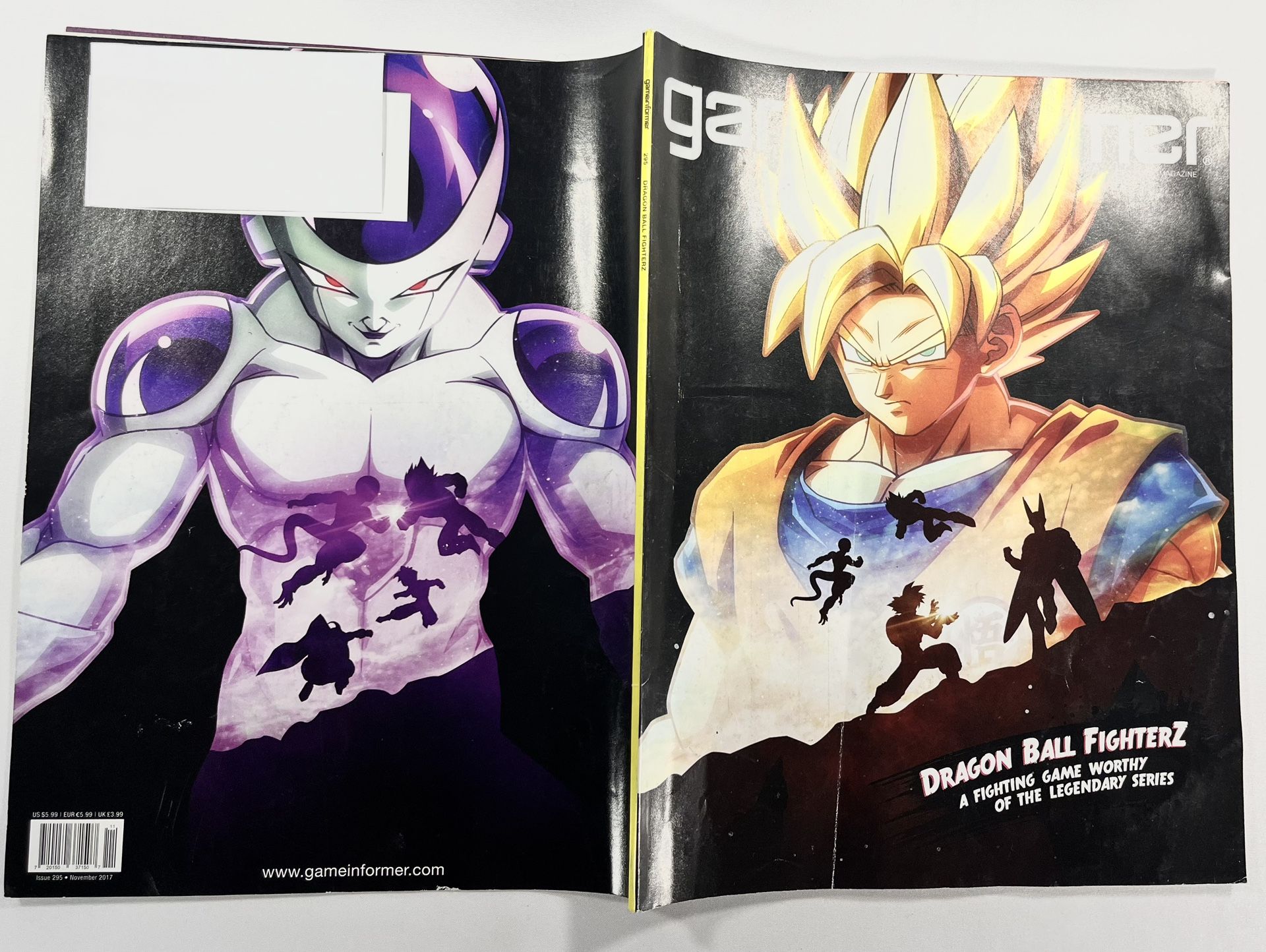 Game Informer Magazine #295 Dragon Ball FighterZ Dragonball Z November 2017