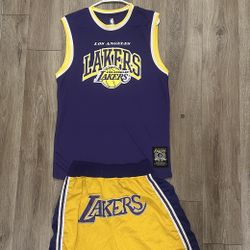 Lakers Jersey And Lakers Basketball Shorts 