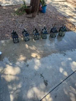 6 exterior lights