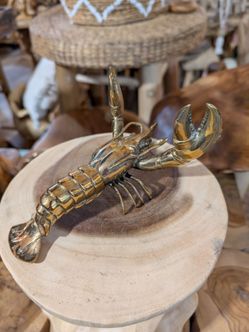 Brass lobster Figurine