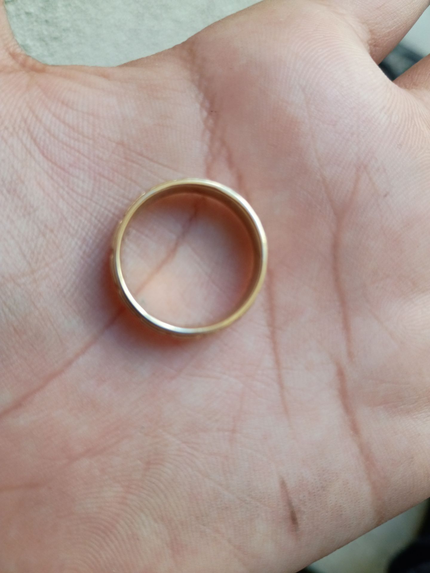 Silver sterling Gold plated ring