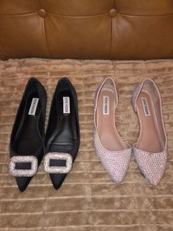 Steve Madden Flats sz 6. $10/ea
