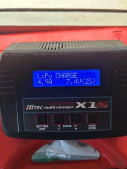 Hitec X1 AC Plus RC Battery Charger – Complete Setup