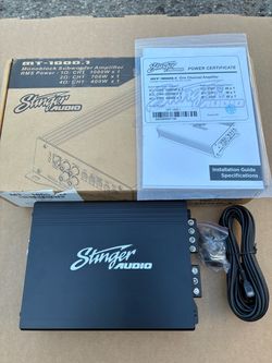 Stinger fosgate alpine Orion ppi
