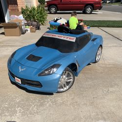Power wheels 2024 corvette charger