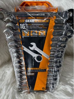 GearWrench 9416 16-Piece Metric Master Ratcheting Wrench Set