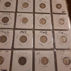 30.  Mercury dimes
