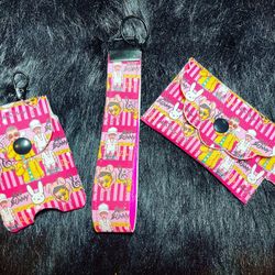 Hand Sanitizer, Coin purse Holder, Airpod holder & Keyfob
