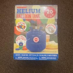 Unique Helium Balloon Tank
