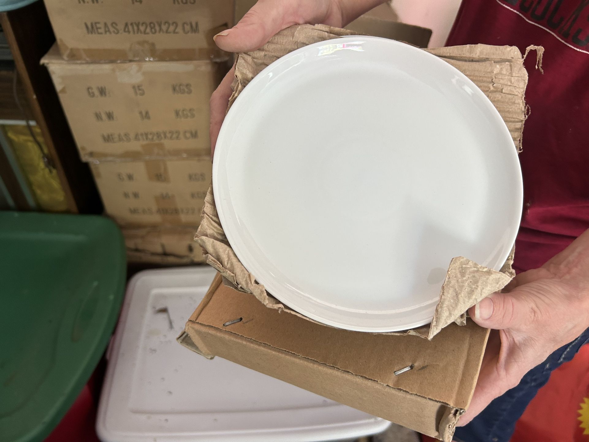 432 Ceramic Plates - Wedding- Events- Never Used