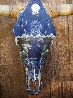 Bull Head (Indian Art)