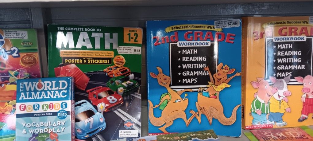 Children's Work Books ( Math, Reading, Etc.)