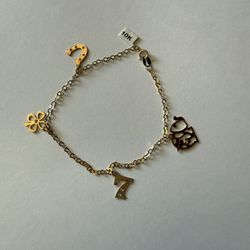 Gold Lucky Bracelet