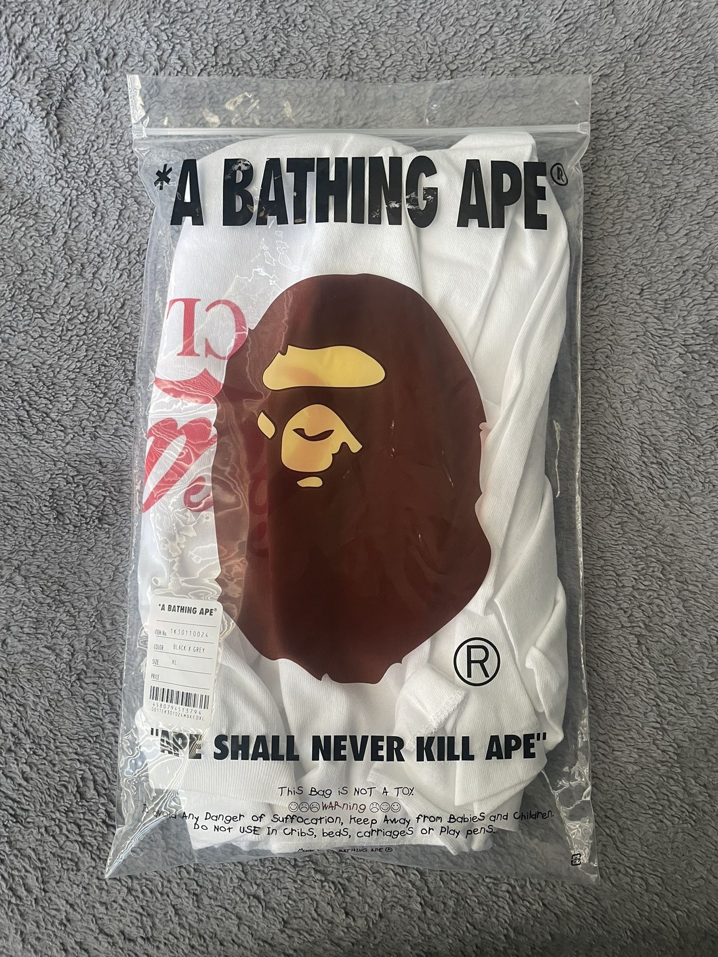 BAPE x Coca-Cola ape head teeu