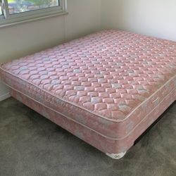 Queen Size bed with topper