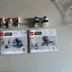 2 Battle Packs Of Lego Star Wars 