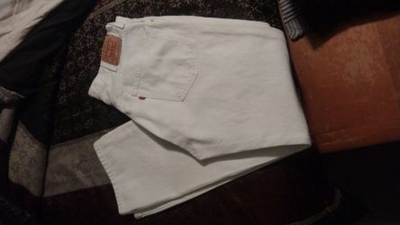 501 White Jeans