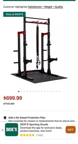 ETHOS Apex Functional Training Half Rack – ETHE112 – New