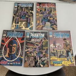 The Phantom #1 & Lot Of 4DC Comics New Format 1989 Mark Verheiden Luke McDonnell