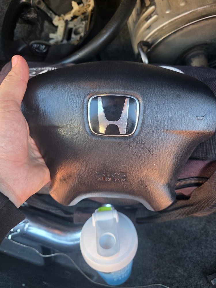 Honda Civic OEM All parts Airbag,Sterring wheel, Sterring Wheel, Clock Spring, muffler Read Description