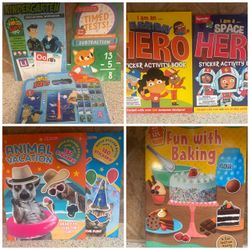 Kids Activity & Workbook Bundle – 8 Books