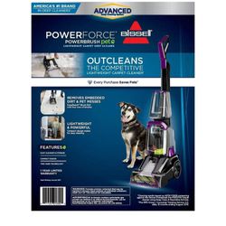 Brand New Bissell PowerForce Carpet Cleaner 