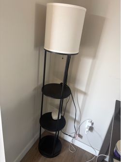 Floor lamp with stand