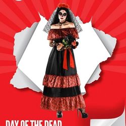 Dia De Los Muertos Costume Halloween 