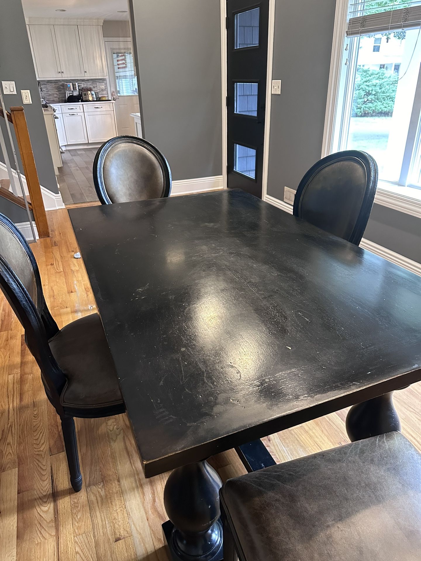 Dining Table And 4 Chairs - Restoration Hardware
