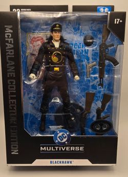 Blackhawk McFarlane DC Multiverse Platinum Collector Edition 7" Action Figure