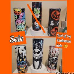 Halloween TUMBLERS